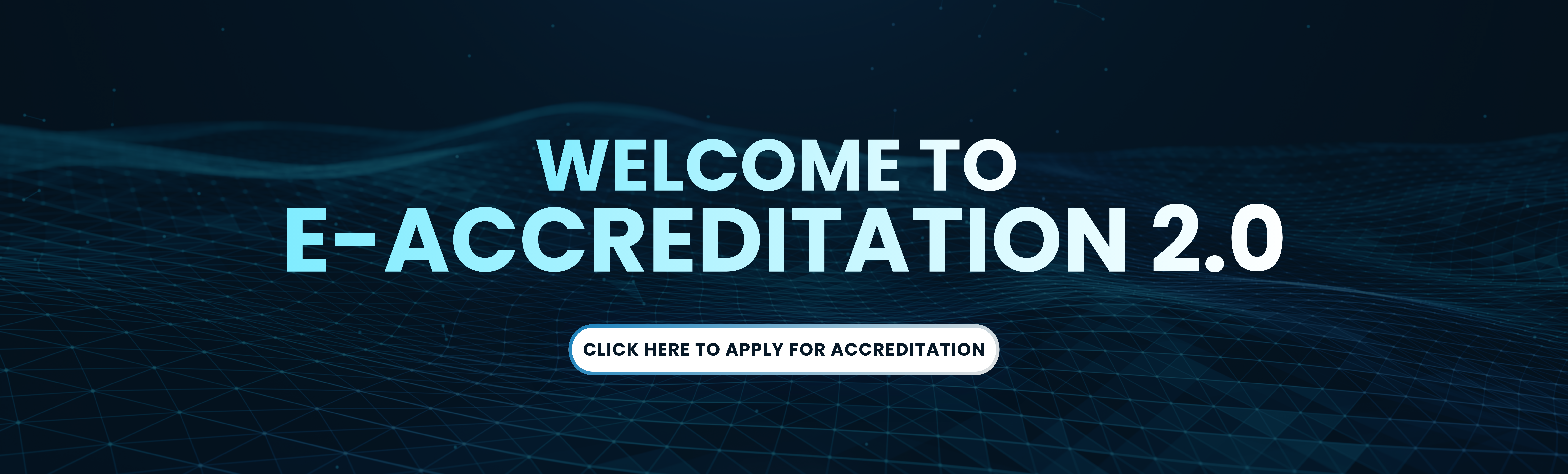 New Welcome banner